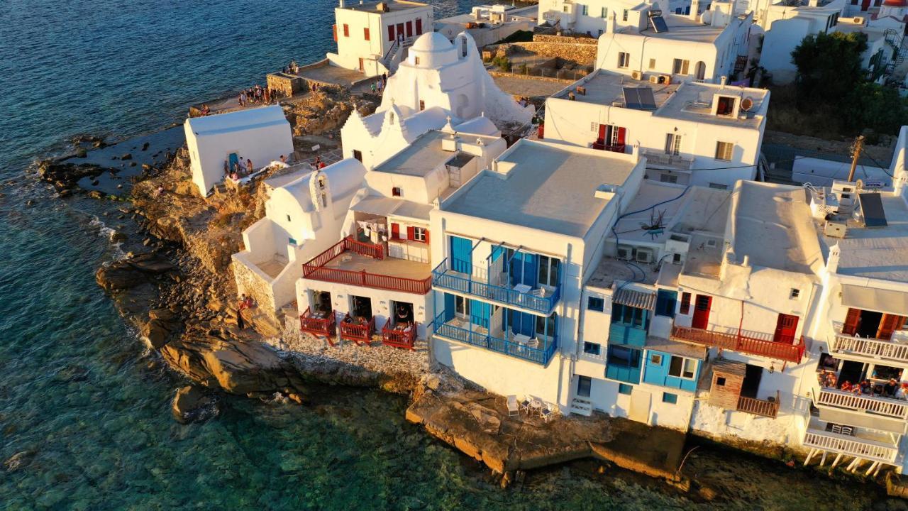 Bluetopia Suites Mykonos Town Exterior foto